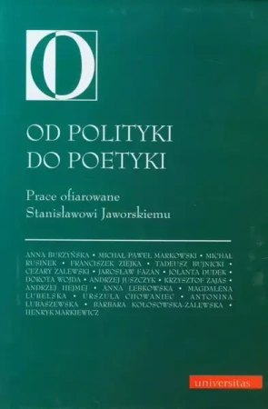 eBook Od polityki do poetyki - Cezary Zalewski