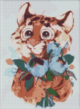 Diamentowa mozaika - Mały dżentelmen 30x40cm - Ideyka