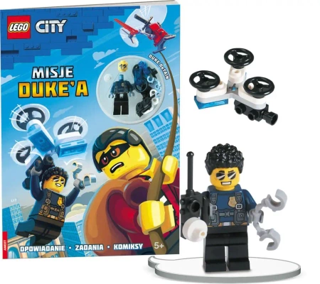 Lego city misje Dukea z minifigurką porucznika Duke DeTain lNC-6020 - Opracowanie zbiorowe