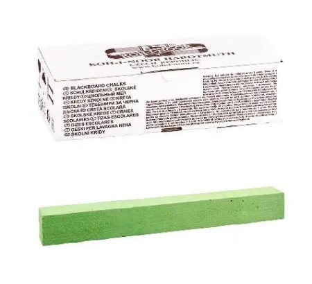 Kreda szkolna do tablic green 100szt - Koh-I-Noor