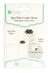 Kropki kleju 12mm 36szt - Dalprint dpCraft