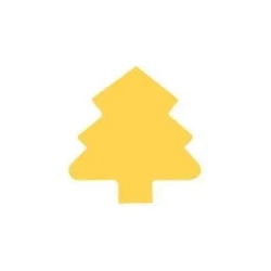 Dziurkacz ozdobny jodła 3,7cm - Dalprint dpCraft