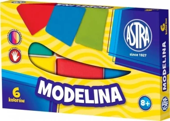 Modelina 6 kolorów ASTRA - ASTRA papiernicze