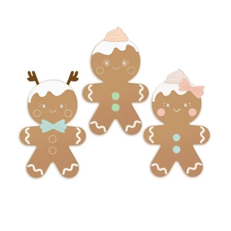 Zestaw wykrojników - Piernikowy ludzik 6szt - Dalprint dpCraft