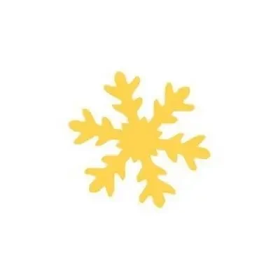 Dziurkacz ozdobny śnieżynka 3,7cm - Dalprint