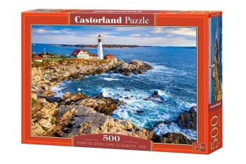 Puzzle 500 Sunrise over Cape Elizabeth - Castorland