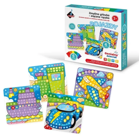 Genialny dzieciak. Zmyślna główka - pojazdy - Askato