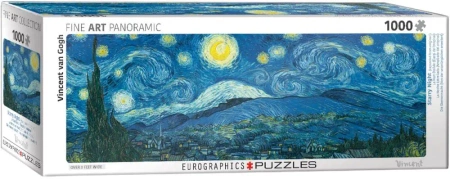 Puzzle 1000 panoramic Starry Night 6010-5309 - Eurographics
