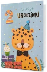 Karnet B6 Urodziny 2 - Pan Dragon