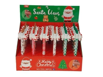 Długopis z Mikołajem (36szt) - ADAR