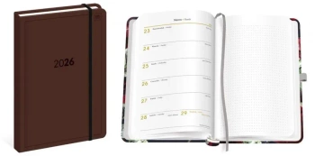 Kalendarz 2026 książkowy B5/192K Mat+UV Simple - INTERDRUK