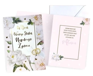 Karnet B6 Ślub - Kukartka