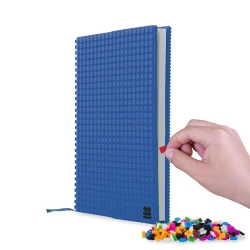 Zeszyt A5 w Linie z niebieskim panelem - Pixie Crew