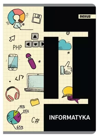 Zeszyt A5/60K kratka Informatyka (5szt) - Beniamin