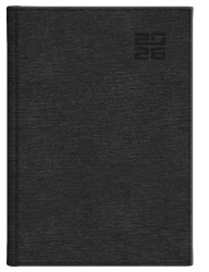 Kalendarz 2026 A4 tygodniowy Aluminium czarny - praca zbiorowa