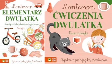 Montessori Elementarz + Ćwiczenia dwulatka Gradowska, Osuchowska - Zuzanna Osuchowska