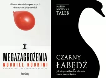 Megazagrożenia + Czarny łabędź - Roubini Roubini
