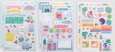 Naklejki z kopertą Domówka 200szt - ooly