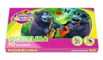 Modelina 10 kolorów - Sweet colours
