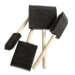 Pędzel gąbka płaski 4szt - Dalprint dpCraft