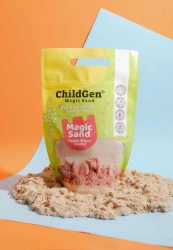 Piasek kinetyczny naturalny zapach brzoskwiniowy 907g - ChildGen (GEN OYUNCAK SANAYİ TİCARET A.Ş.)