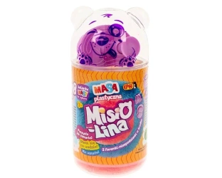 Misiolina masa plastyczna 2x50g + 2 foremki - EPEE