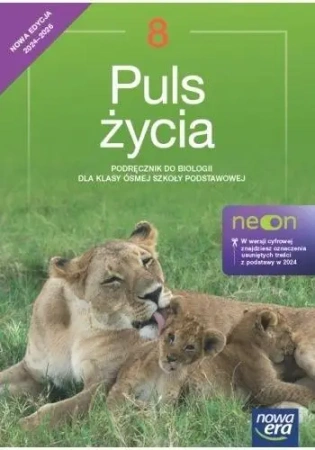 Biologia SP 8 Puls życia neon Podr. w.2024 - Beata Sągin, Andrzej Boczarowski, Marian Sęktas