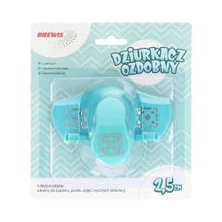 Dziurkacz ozdobny brzegowy - Gwiazdka 2,5cm - Brewis