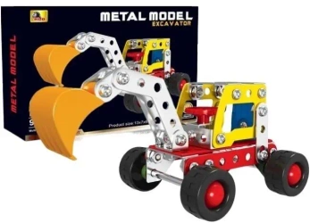 Klocki konstruktor metal 97el - Merkpol