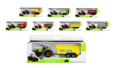 Traktor z przyczepą MIX - SWEDE