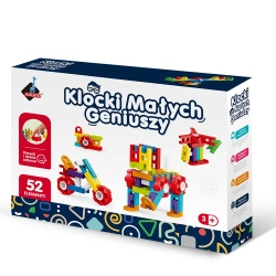 Klocki małych geniuszy drabinki 52el - Askato