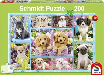 Puzzle 200 Szczeniaczki G3 - Schmidt