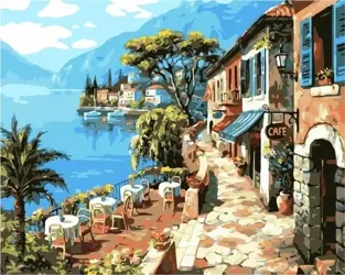Malowanie po numerach - San Remo 40x50cm - ArtiFly