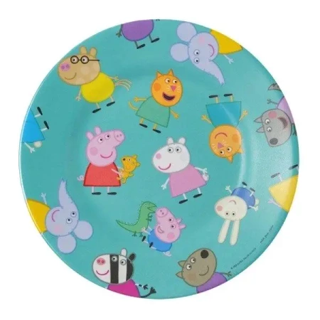 Talerz deserowy 20cm Świnka Peppa - Petit Jour Paris
