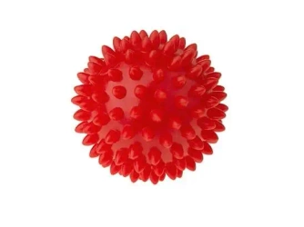 Piłka rehabilitacyjna czerwona 6,6cm - Tullo