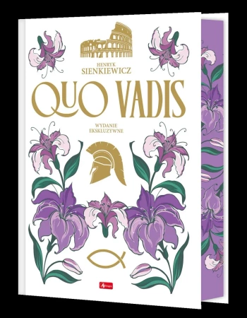 Quo vadis-wydanie ekskluzywne (kolorowe brzegi) - Henryk Sienkiewicz