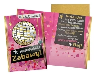 Karnet B6 Wspaniałej zabawy - Kukartka