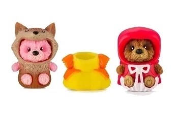 Strojnisie Baśniowe Misie 2-pack - Czerwony... - EPEE