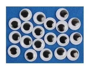 Ruchome oczka 8mm 24szt - Fandy