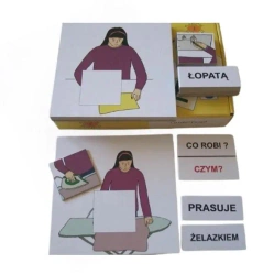 Zestaw dydaktyczny. Co robi? Czym? - praca zbiorowa