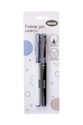 Cienkopisy z niebieskim wkładem 2szt - Beniamin