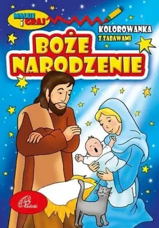Boże Narodzenie. Kolorowanka dla dzieci - praca zbiorowa