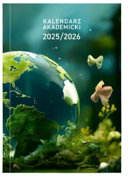 Kalendarz akademicki 2025/2026 A5 tyg. PCV Eko - praca zbiorowa