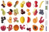Naklejki owoce - LITERAT