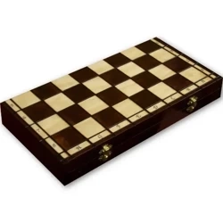 Drewniane Szachy, Warcaby Backgammon - Filipek