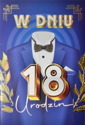 Karnet Urodziny 18 - YEKU