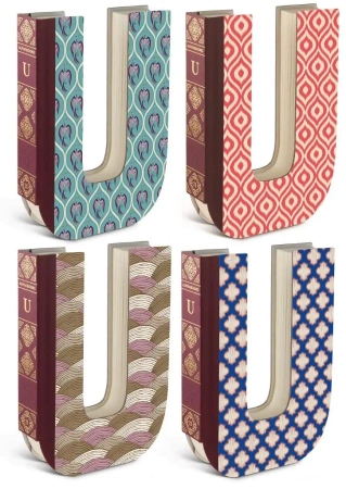 Alphabooks Notatnik litera - U - IF