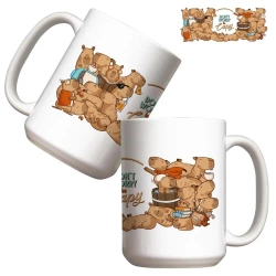 Kubek - Don`t worry be Capy 440ml - Molom