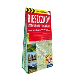 Plastic map Bieszczady i Góry Sanocko-Turczańskie - praca zbiorowa