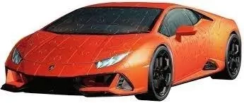 Puzzle 3D Lamborghini Huracn EVO-Arancio - Ravensburger